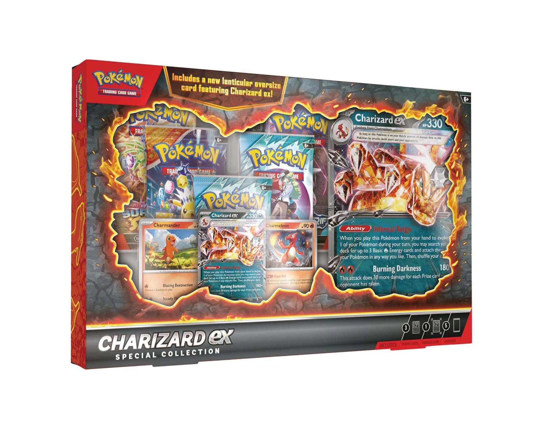 Pokemon Charizard EX Special Collection Box (Lenticular)