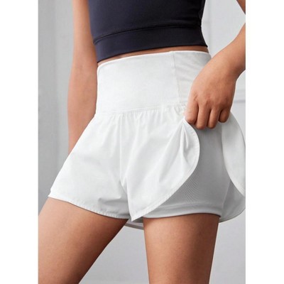 Mocamel Girls' Casual Sports Shorts With Built-In Anti-Light Shorts