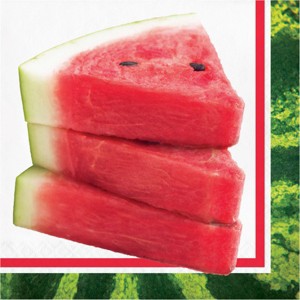 Creative Converting Slice of Summer Paper Napkins 48ct - 1 of 3