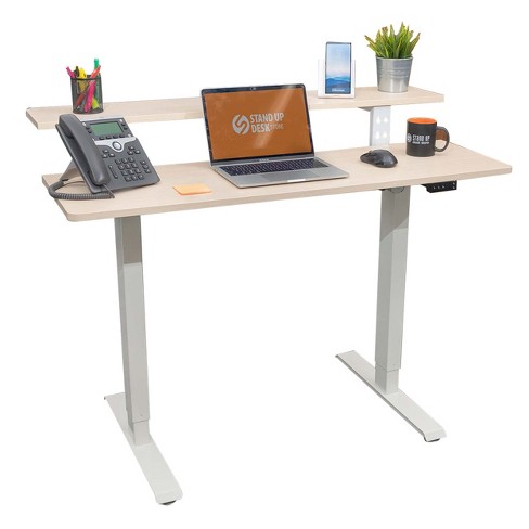 Sit stand desk deals store