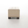 GDFStudio Burleith Contemporary Fabric Tufted Storage Ottoman Bench - 4 of 4