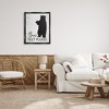 Stupell Industries Bear Feet Remove Shoes Cabin Entrance Sign Black Floater Framed Canvas Wall Art - 2 of 4