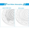 Unique Bargains Diatomite Water Absorbent Quick Drying Non-slip Coaster 4 Inch - 3 of 4