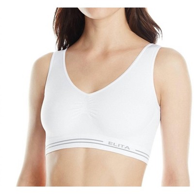 Women's Signature Seamless Molded Crop Top Bra - Elita