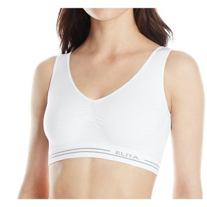 Women's Signature Seamless Molded Crop Top Bra - Elita - 1 of 1