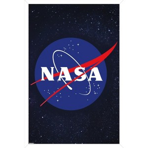 Trends International NASA - Portrait Logo Framed Wall Poster Prints - 1 of 4