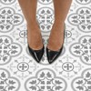 4'x5' Set of 20 Remy Peel & Stick Floor Tiles Gray - FloorPops: Vinyl Mosaic, Stain-Resistant, Textured, 20 Sq Ft Coverage - 4 of 4