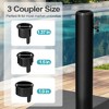 Pellebant Umbrella Base Holder Square 40lbs Weighted Stand for Outdoor Market Umbrella, Cement Concrete Steel - 3 of 4