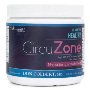 Circuzone Powder L-Arginine and Beet Root Drink Mix Blood Pressure Support Sugar-Free Berry Limeade Divine Health by Dr. Colbert - 10.58oz - 1 of 4