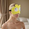 Unique Bargains Soft Cartoon Sleep Mask Duck Yellow 1 Pc - 2 of 4