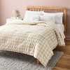 Microfiber Gingham Comforter - Room Essentials™ - 2 of 3