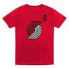 NBA Portland Trail Blazers Kids Damian Lillard Performance T-Shirt - 2 of 3