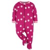 Onesies Brand Baby Girls' Long Sleeve Sleep 'N Plays - 4-Pack - 4 of 4