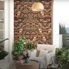 Multi-Colored Wallpaper Roll Peel & Stick Self Adhesive 3D Brick Contact Paper for Furniture & Walls - 2 of 4