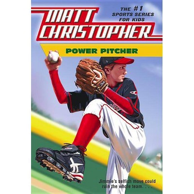 Power Pitcher - (Matt Christopher) by  Matt Christopher (Paperback)