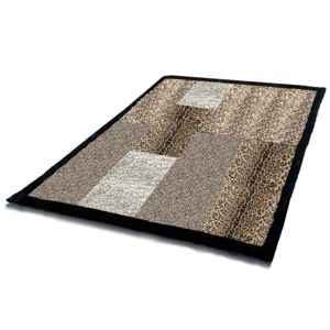 Slickblue Stylish Animal Print Throw Blanket, 61"x86.6" Warm & Soft, Ideal for Bedroom & Living Room, 10 Design Options - 1 of 2