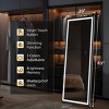 FURNIinspire Full Length Mirrors Rectangular Full Body Mirror Freestanding Leaning Large Mirror with Stand for Bedroom, Silver, 20"*63" - 3 of 4