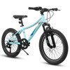 20 inch Children's Bicycle, Shock Absorbing Front Fork, 7 - Speed, V - brakes, Mountain Tire, Boys and Girls Kids Bike for Outdoor Adventure - 2 of 4