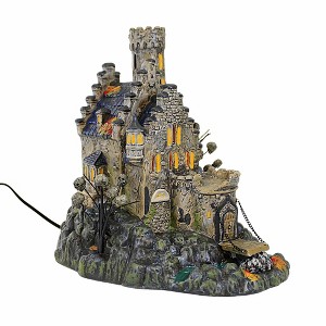Department 56 Villages 10.5 Inch Castle Calvaria Halloween Building Village Gothic Village Buildings - 1 of 3