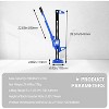 Acekool 33" Farm Jack,3 Ton Capacity Steel Ratcheting Off-Road Utility Lift Jack,7,000 lb for Tractor,Truck,SUV,Lift Height 5.12–25.39 in - 2 of 4