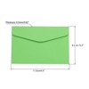 Unique Bargains Greeting Note Party Blank Small Items Storage Business Card Holder Mini Envelopes - 2 of 4