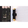 Chasm Integrated LED Outdoor Wall Lantern - 3 of 4