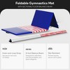 BalanceFrom Fitness All-Purpose Folding Anti Tear 4 Panel Fitness Mat w/ Sectional Floor Balance Beam for Aerobics & Gymnastics - 4 of 4