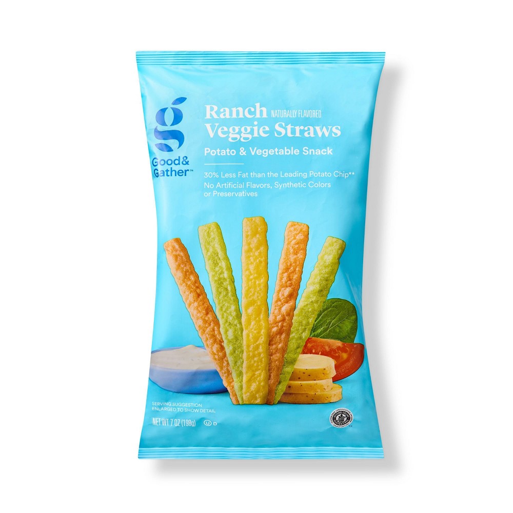 Ranch Veggie Straws - 7oz - Good & Gather™