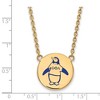 Black Bow Jewelry 14k Yellow Gold Plated Sterling Silver Theta Phi Alpha Greek Life Necklace 18 Inch - 3 of 4