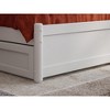 Atlantic Furniture Twin XL Panel Platform Bed with Storage Drawers in White - image 4 of 4