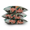 Lunetricotee Peonies Abstract Floral Square Throw Pillow - Deny Designs - 4 of 4