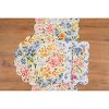 C&F Home Florian Watercolor Botanical Quilted Table Runner 14" x 51" - 2 of 4