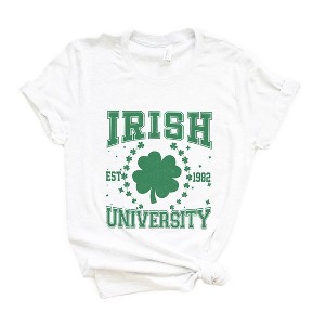 Simply Sage Market Women's Irish University Short Sleeve Graphic Tee - 1 of 4