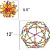 4E's Novelty Expandable Ball Toy Sphere – Stress Relief Ball for Kids & Adults, Breathing Aid, Hoberman Sphere – 1 Pack - 3 of 4