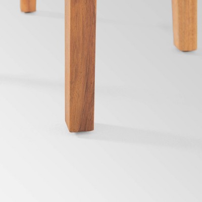 Brooklyn Teak Acacia Wood Round Side Table