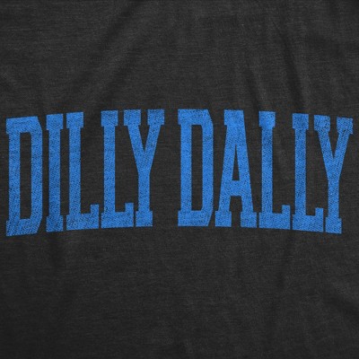 Мужские футболки Crazy Dog T-Shirts, Inc. Mens Funny T Shirts Dilly Dally Sarcastic Tee For Men - Crazy Dog Men's T Shirt with Fun Design Black XL — фото 2