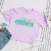 Simply Sage Market Women's Spring Truck Short Sleeve Relaxed Fit Cropped Tee - 3 of 4