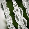 12"H  9"H and 7"H Sullivans Twisted Glass Icicle Ornaments - Set of 3  Clear Christmas Ornaments - 2 of 2