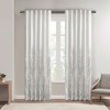 Gracie Mills Saffron Embroidered Faux Silk Curtain Panel - 4 of 4