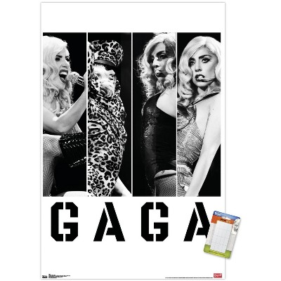 Trends International Lady Gaga - Photo Bars Unframed Wall Poster Prints