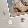 Art Remedy Glam Cowgirl Boots Chic Farmhouse Wall Art Framed - 4 of 4