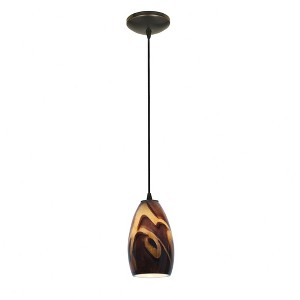 Access Lighting Champagne 1 - Light Pendant in  Oil Rubbed Bronze - 1 of 2