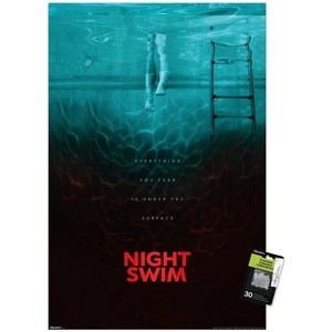 Trends International Night Swim (2024) - One Sheet Unframed Wall Poster Prints - 1 of 4