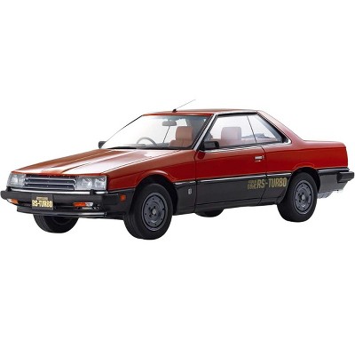 Nissan Skyline 2000 Turbo RS (KDR30) RHD (Right Hand Drive) Red and Black 1/18 Model Car by Kyosho