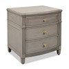 JTH LUXE Dauphin Gold Accent End Table - 2 of 4