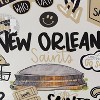 NFL New Orleans Saints Loco Fan Large Serving Tray with Handle - 2 of 3