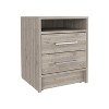 CAVINAS Nightstand with 2 Drawers and Superior Top, Modern Side Table with Metal Handles for Bedroom, Living Room - 2 of 4