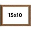 PosterPalooza | Photo Size Classic Gold Picture Frame - UV Acrylic, Foam Board Backing, Hanging Hardware - 2 of 4