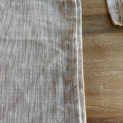 Cotton Woven Textured Placemat Brown - Threshold™ : Target