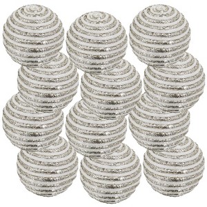 Yukimo 6.1" Iron Snowflake Hanger, Decorative Hanging Ball Christmas Tree Ornaments with Weathered Finish, Set of 6 - 1 of 4